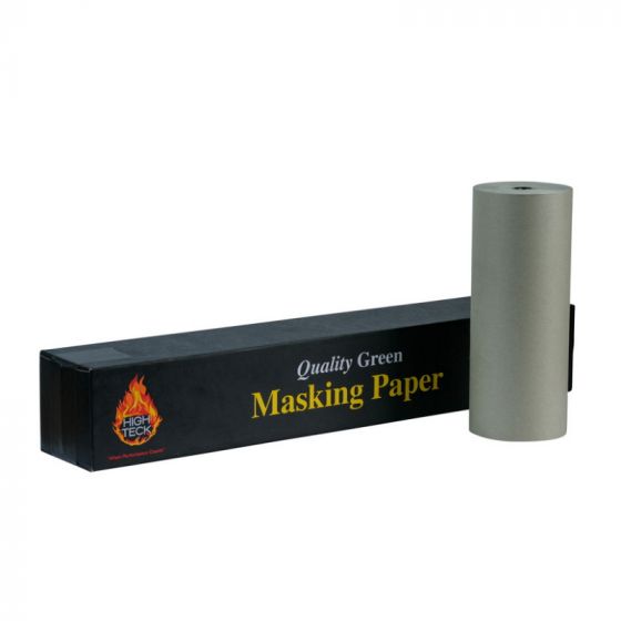 High Teck™  Masking Paper, 18 in W x 400 ft L, Green, 35 lb Basis