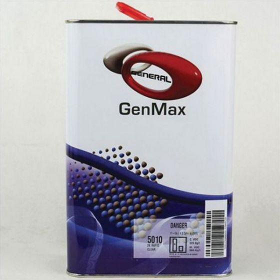 GenMax 2K Rapid Clearcoat, 1 gal Can, Gloss, 4:1 Mixing