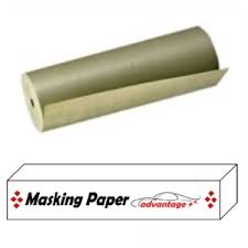 Advantage  Masking Paper, 18 in W x 400 ft L, Green,ROLL