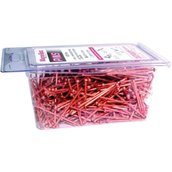 MOTOR GUARD J20014 Draw Pin, 2 mm Dia, Steel, Copper-Coat