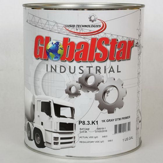 GlobalStar 1K DTM Primer, 1 gal Can, Gray, 395.96 g/L VOC
