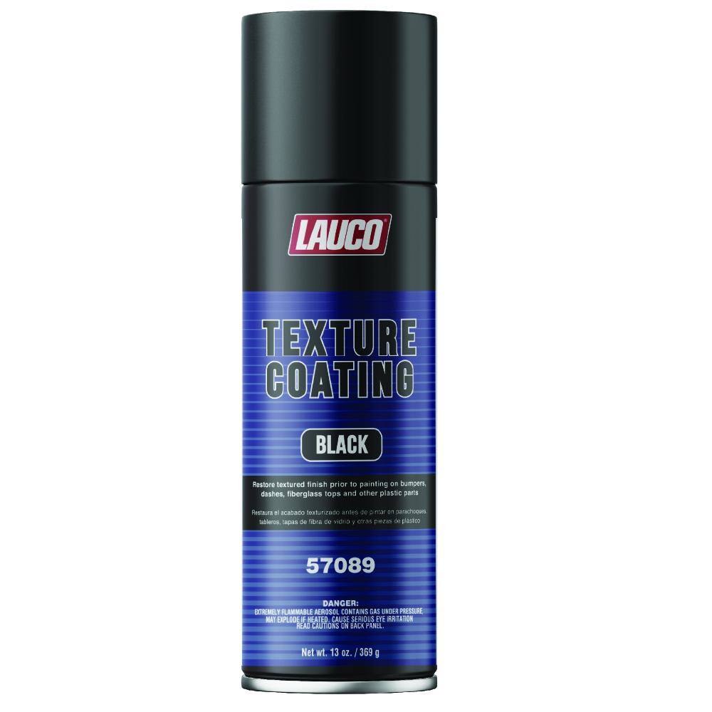 Lauco Aerosol Can Texture Coating Black 13oz