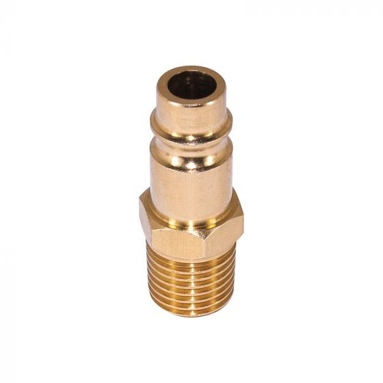 AES Industries™ 847 High Flow Air Fitting, 3/8 x 1/4 in, MNPT, Brass