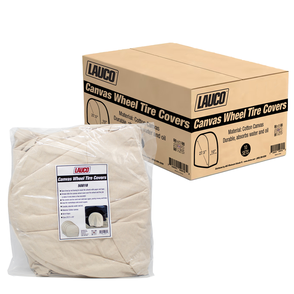 Lauco Canvas Wheel Tire Covers 10 x 27.5 (4pcs)