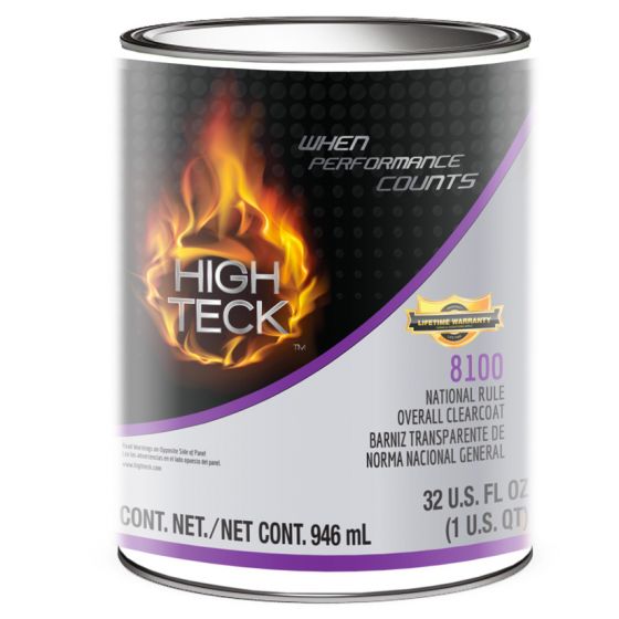 High Teck 8100-4 4:1 NR UNIVERSAL CLEARCOAT  QT