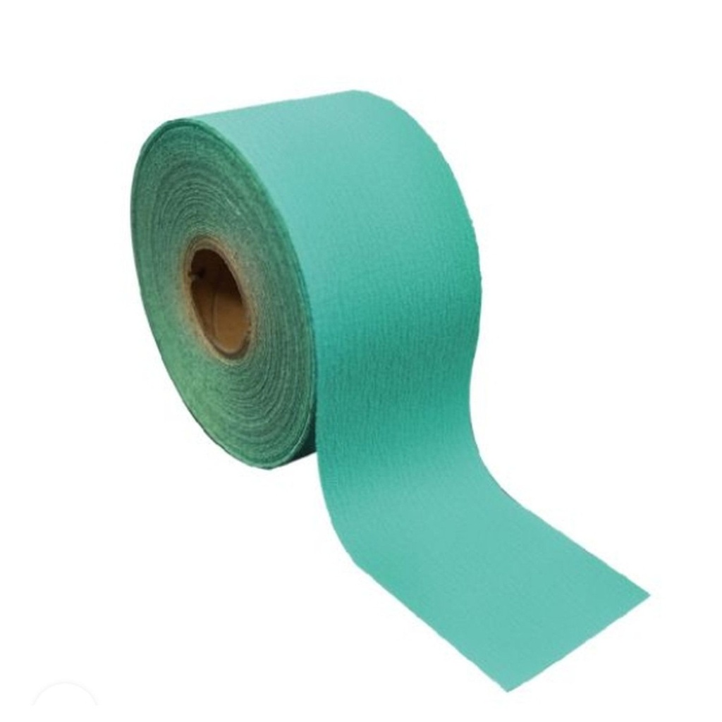 400 x25YD GREEN PSA Sanding Sheet Roll