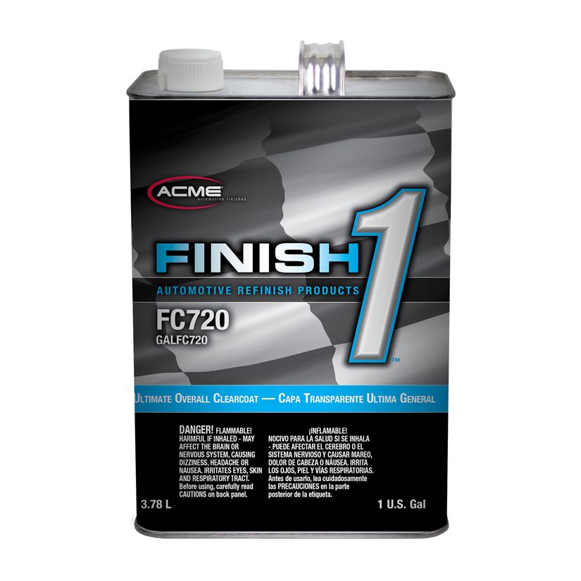 Sherwin-Williams® Finish 1™ FC72016 Ultimate Overall Clear Coat, 1 gal, High Solids Content, 4:1 Mixing KIT