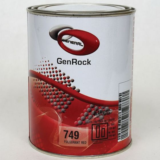GenRock  Basecoat, Fulgurant Red, 729.4 g/L VOC