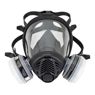 [312-3215] SAS® BreathMate® Multi-Use Full-Face Respirator, Large, R95 Filter