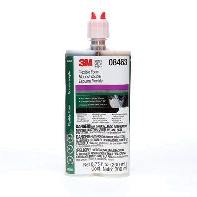 [08463] 3M™ Automix™ Flexible Foam, 200 mL Cartridge, Liquid, Black, 1 hr Application, 1 hr Curing