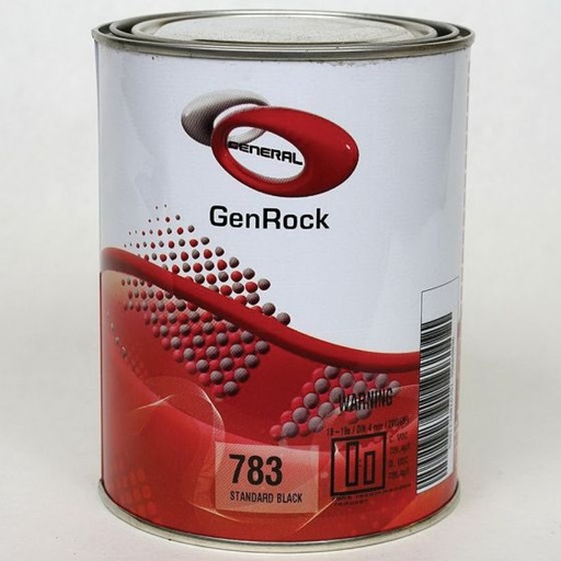 [783] GenRock  Basecoat, Standard Black, 510.4 g/L VOC