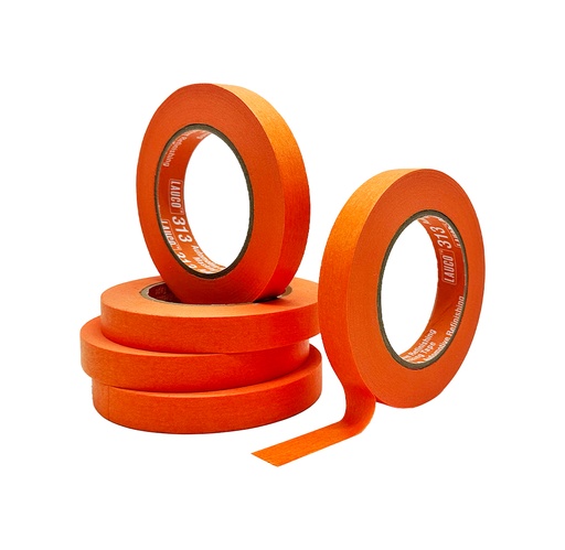[L19540] 313 Lauco Orange Masking Tape 0.75" /18mm 3/4
