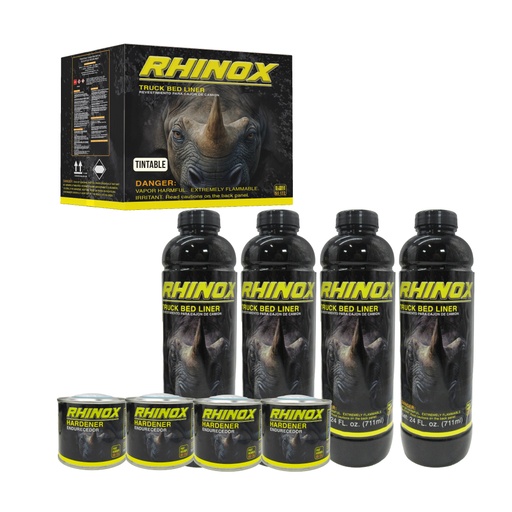 [TBL95124] RHINOX Truck Bed Liner Kit 1.7 VOC (Tintable)
