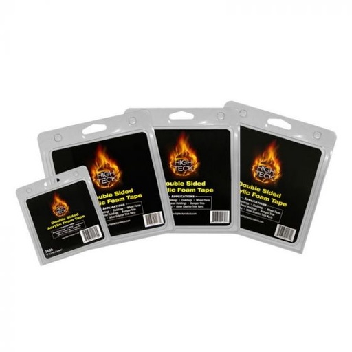 [3686] High Teck™ 3686 Double-Sided Tape, 1/4 in W x 20 yd L, Acrylic