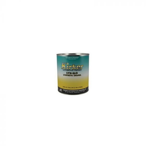 Kirker Automotive Finishes SA81030-1 Synthetic Enamel Topcoat, 1 gal, Pure White, 1 Week Curing