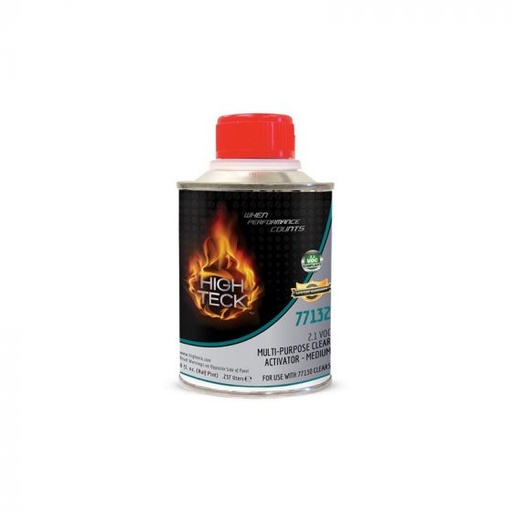 [77132] High Teck™ 77132-16 Medium Activator, 1/2 pt, Liquid, Use With: 77130 2.1 VOC Multi-Purpose Clearcoat