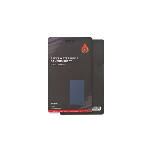 [HIT.HSWD1500PJP.PK] High Teck (5 pcs pack) 5.5"X9" WATERPROOF SANDING SHEET P1500