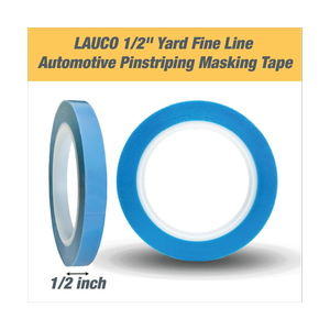 [L74632] Fine Line Masking Tape, 1/2 in x 36yd (2Pack)