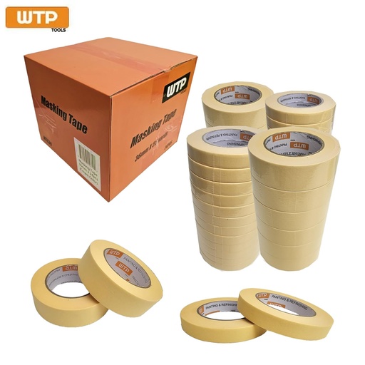 [WTP MTE36] Masking Tape 36mm X 24pcs Box Yelow MTE36 WTP UN