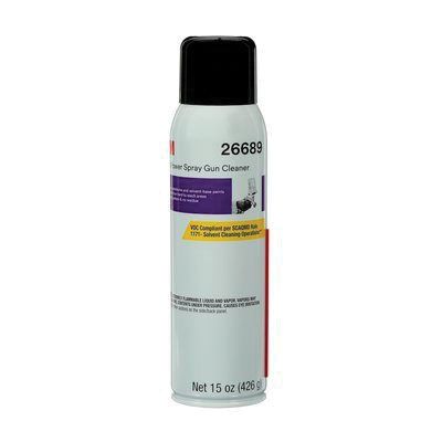[26689] 3M™ High Power Low VOC Spray Gun Cleaner, 15 oz, 293 g/L VOC, Waterbourne (Y/N): Yes
