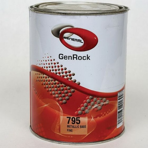 [795] GenRock  Basecoat, Metallic Base Medium Fine, 719.9 g/L VOC